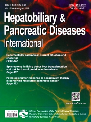 Hepatobiliary & Pancreatic Diseases Internatio杂志投稿