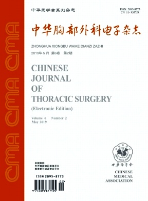 中华胸部外科电子杂志投稿