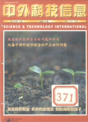 中外科技信息杂志投稿